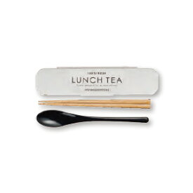 LUNCH TEA スプーン・箸セット ホワイト [正和/お弁当箱/ランチボックス]【メール便対応可】