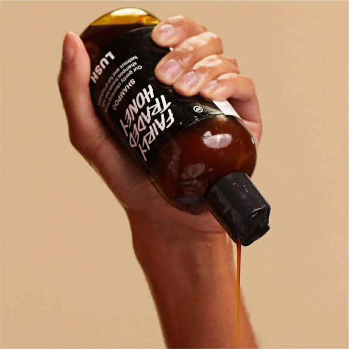 楽天市場】LUSH ハニ髪シャンプー ノンシリコン ノンパラベン いい匂い LUSH リキッドシャンプー／ハニ髪シャンプー