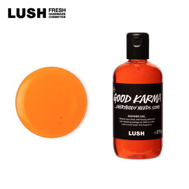 LUSH ラッシュ 公式 グッドカルマ エブリバディニーズサム ボディソープ 石鹸 シャンプー オリエンタル えん いい匂い プレゼント ハンドメイド コスメ