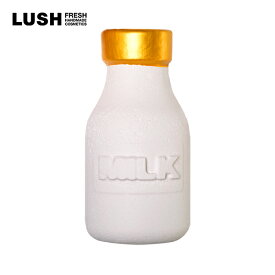 LUSH ラッシュ 公式 ミルキーバス バブルボトル バブルバー 泡風呂 入浴剤 柑橘系 オーツミルク クリーミー ラメ いい匂い かわいい プレゼント 手作り コスメ