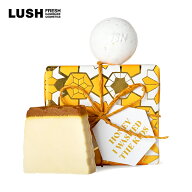 公式 LUSH みつばちマーチ ギフト セット 石鹸 入浴剤 バスボム 保湿 誕生日 プレゼント 自然派 ハンドメ…