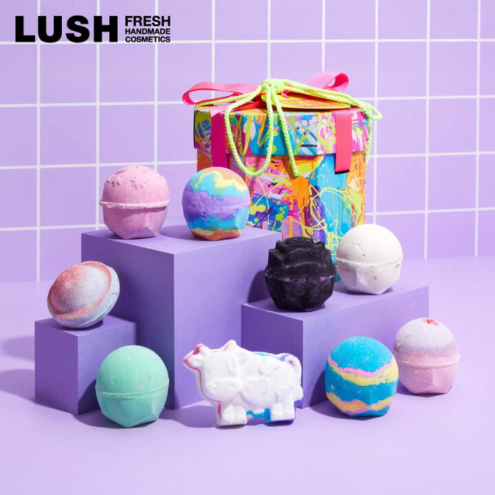 楽天市場】LUSH ネバーマインド ザ バスボム ギフト 入浴剤 バスボム 9 