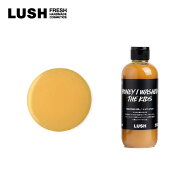 公式 LUSH みつばちマーチ シャワージェル ボディソープ 液体石鹸 はちみつ 保湿 しっとり いい匂い オレ…