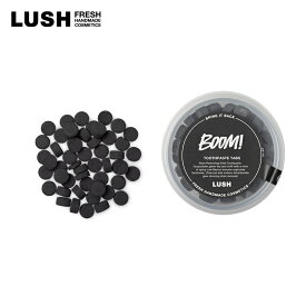 LUSH ブーム！ トゥース タブレット ヴィーガン 歯磨き オーラルケア マウス デンタル 口臭 美白 ホワイトニング ステイン 炭 重曹 おいしい コスメ ラッシュ 公式