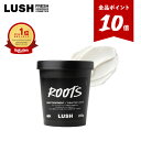 【★P10倍★12/4 20:00 - 12/11 01:59】公式 LUSH 現実頭皮 ROOTS_スカルプトリートメント 頭皮ケア クレンジング オーガニック 頭皮 乾燥 臭い かゆみ フケ ダメージケア ミントの清涼感 ノンシリコン ラッシュ