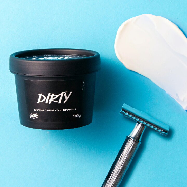 楽天市場】【楽天ランキング1位】公式 LUSH Dirty シェービング 