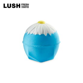 LUSH ラッシュ 公式 ブルーミングビューティフル ブルー バスボム 入浴剤 母の日 プレゼント向け 限定 花 カモミール レモン かわいい 自然由来 手作り コスメ