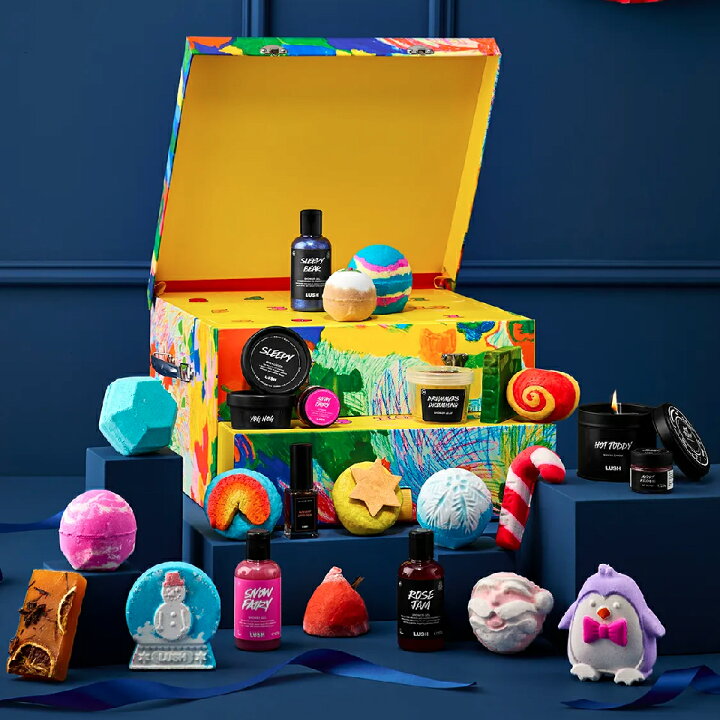 楽天市場】LUSH アドベントカレンダー ギフト 2024 クリスマス 