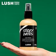 LUSH スティッキーフルーツ ヘアプライマー ハンドメイド ヴィーガン マカダミアナッツ オリーブオイル …