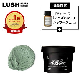 公式 LUSH パワーマスクSP フェイス ボディ 兼用 フェイススクラブ ボディスクラブ スクラブマスク 毛穴ケア 角質 ハチミツ ミント 清涼感 角質ケア 顔 ピーリング オーガニック 自然派 コスメ ギフト ラッシュ