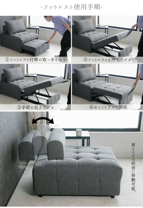 楽天市場】【送料無料】 ソファー 1人掛け コンパクト ソファベッド 