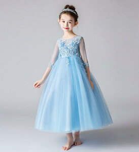 【在庫処分セール】子供ドレス 女の子ドレス ピアノ発表会ドレス 子供フォーマルドレス フラワーガール パープル 女の子花ドレス プリンセスドレス 七五三 撮影ドレス お誕生