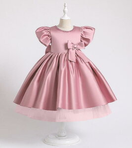 【在庫処分セール】子供ドレス 女の子ドレス ピアノ発表会ドレス 子供フォーマルドレス フラワーガール パープル 女の子花ドレス プリンセスドレス 七五三 撮影ドレス お誕生