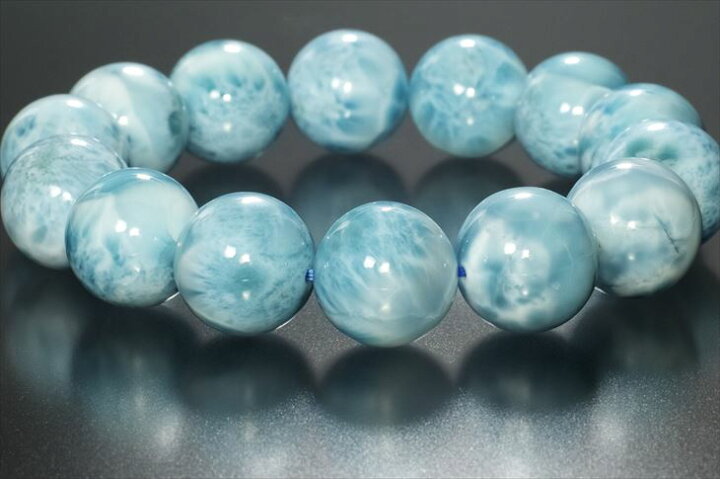 楽天市場】ラリマー 17mm パワーストーン 天然石 ブレスレット  