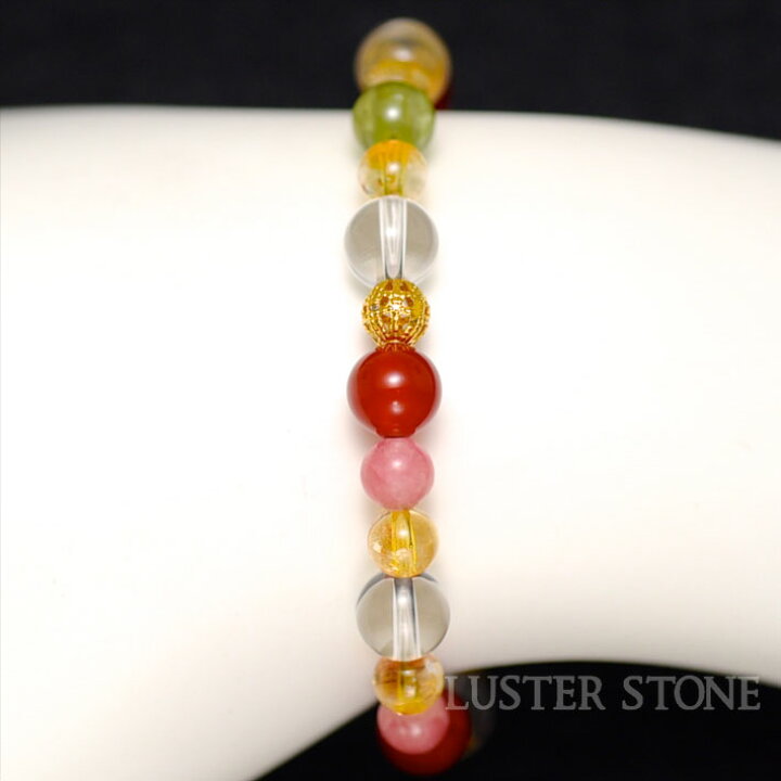 楽天市場】LUSTERSTONE オリジナルデザインブレスレット インカローズ 