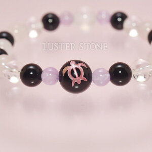 オニキス(ホヌ)ミルキークォーツ ローズクォーツ クォーツ ラベンダーアメジスト パワーストーン 天然石 オリジナルデザインブレスレット プレゼント 開運 ギフト レディース 誕生石 2月