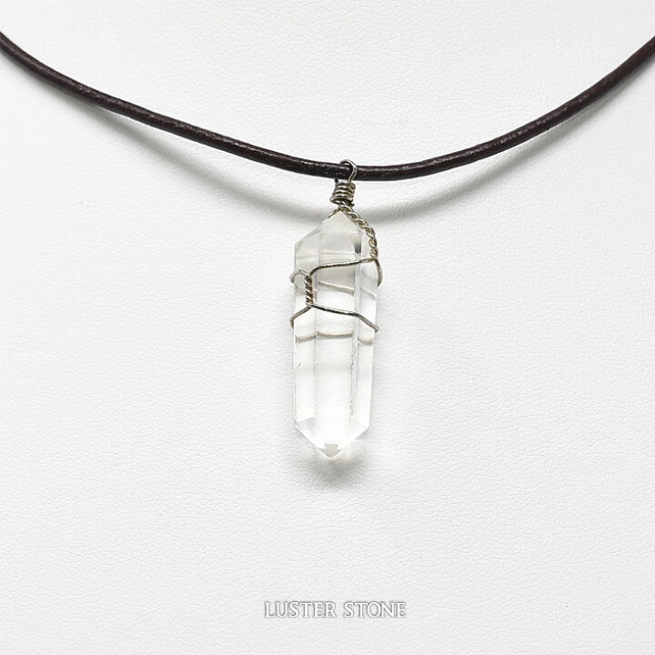 楽天市場】クォーツ 水晶 ハンドメイド ワイヤーアート ペンダント 