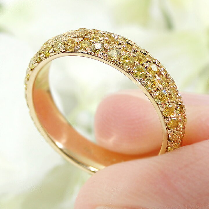 楽天市場】【 6号サイズ 限定価格】K18YG【1.14ct】天然 インテンス  