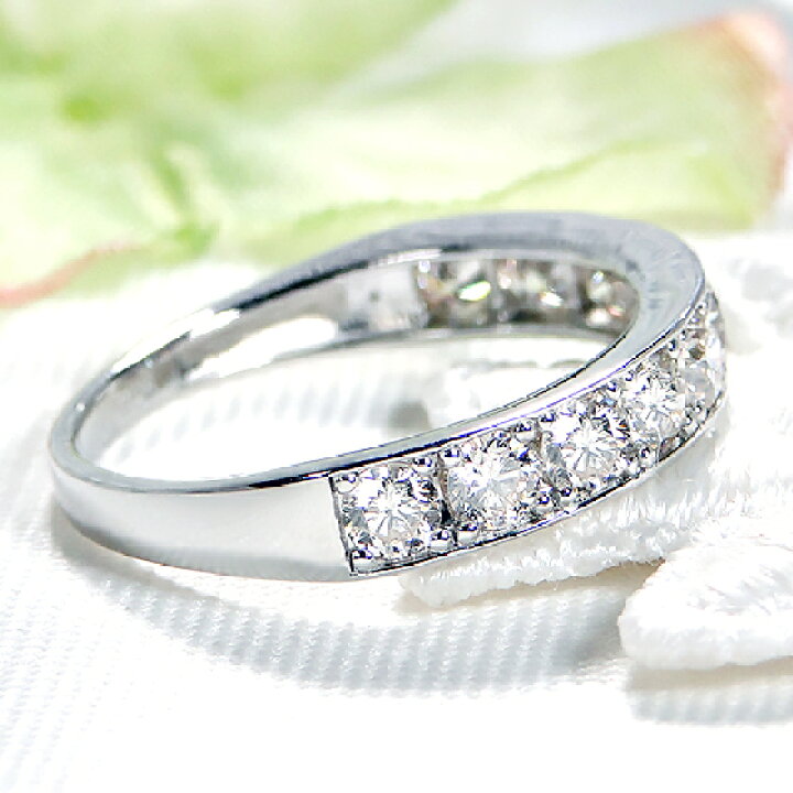 楽天市場】Pt950【1.0ct】ダイヤモンド エタニティリング【送料無料 