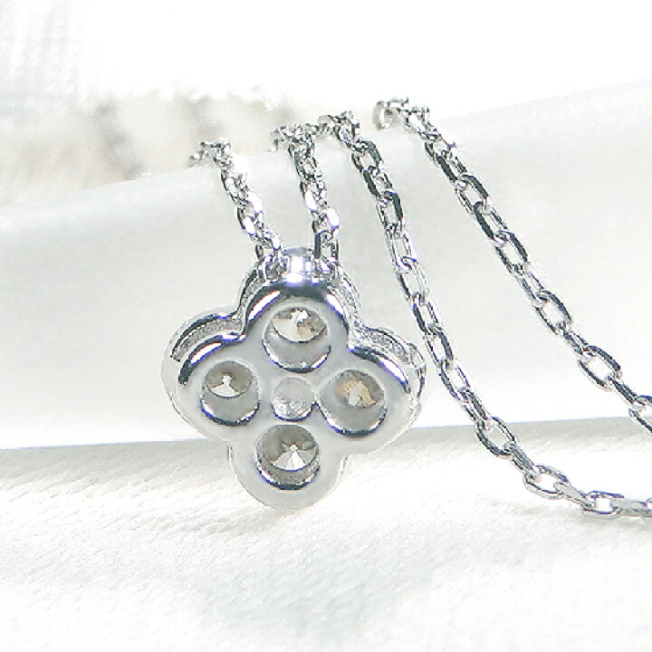 楽天市場】10％off Pt950/K18YG【0.11ct】プチ フラワー ダイヤモンド 
