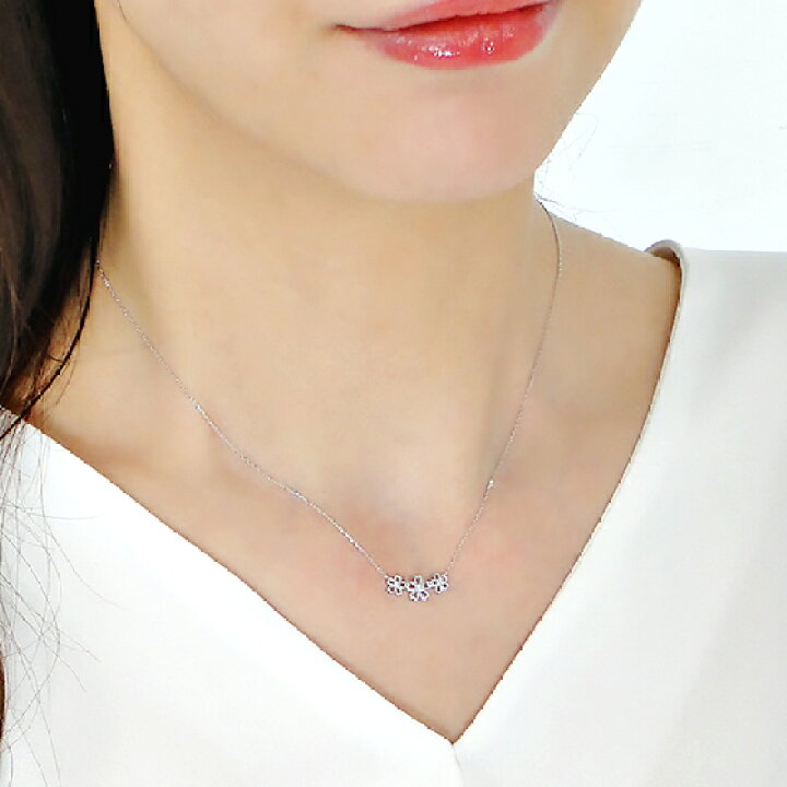 楽天市場】K18YG/WG/PG【0.04ct】フラワーモチーフ ダイヤモンド 