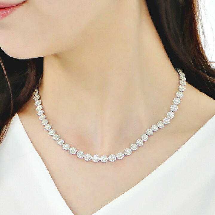 楽天市場】【13.79ct】Pt850/K18YG イエローダイヤモンド ネックレス 