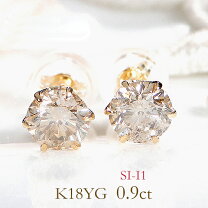 楽天市場】一粒ダイヤピアス k18の通販 