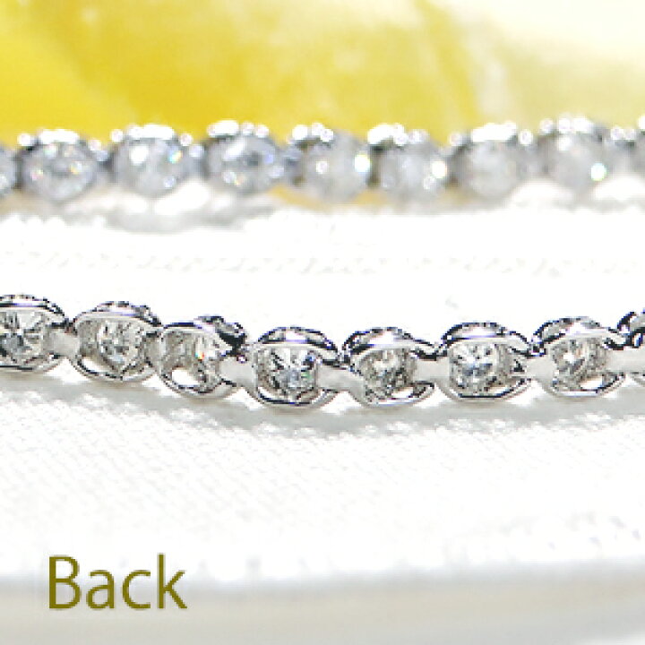 楽天市場】【1.0ct】Pt900 ダイヤモンド テニス ブレスレット【送料 