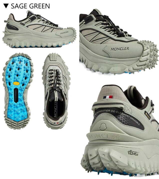 楽天市場】MONCLER モンクレール TRAILGRIP SNEAKER トレイル グリップ 