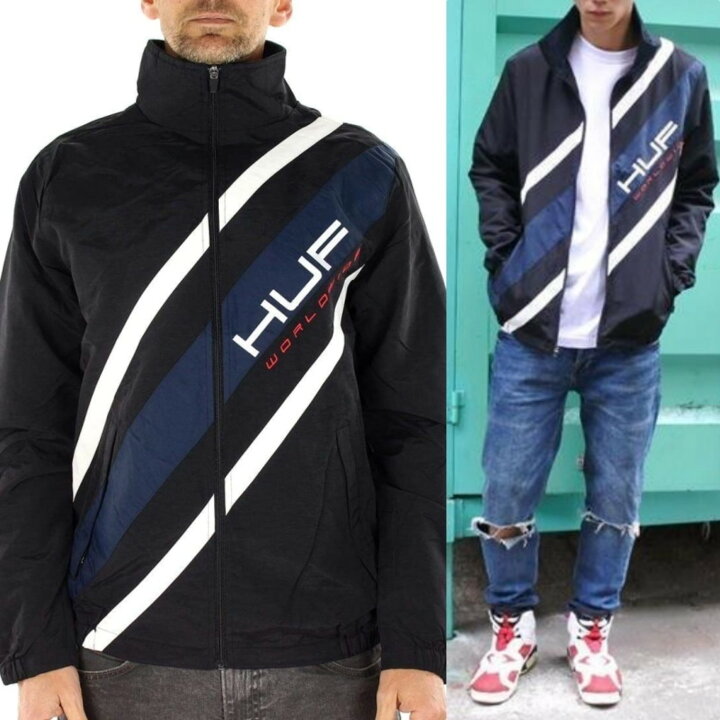 楽天市場】HUF ハフ PALISADES TRACK JACKET トラックジャケット 