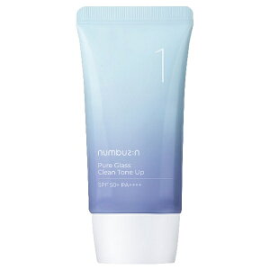 numbuzin io[YC 1ԁ@KXʁ@g[AbvN[ SPF50+PA++++ 50ml Pure Glass Clean Tone Up ݌ɂ 