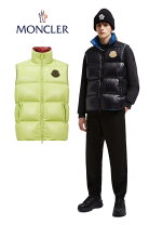 楽天市場】MONCLER ダウンベスト グリーン（メンズファッション）の通販
