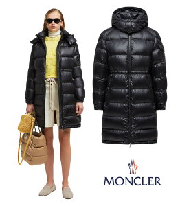 fB[X _EWPbg MONCLER N[ Meillon Hooded Long Down Jacket