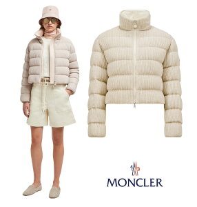 fB[X _EWPbg MONCLER N[ Thoiry Laminated Cotton Short Down Jacket