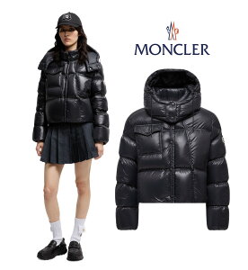 fB[X _EWPbg MONCLER N[ Erea Square-Quilted Hooded Short Down Jacket
