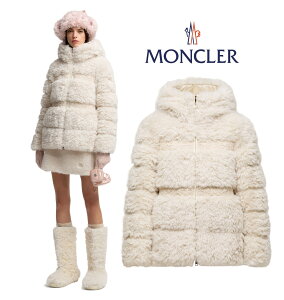 fB[X _EWPbg MONCLER N[ Verie Teddy Hooded Short Down Jacket