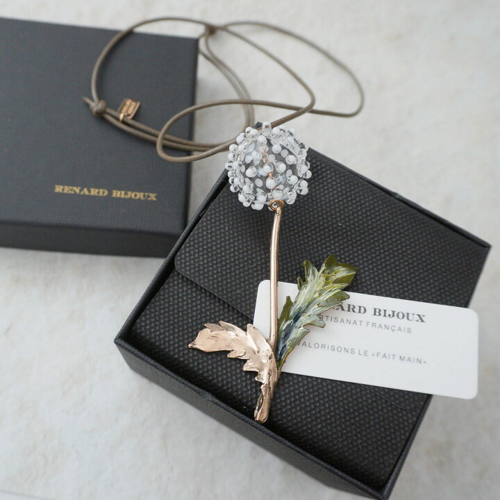 楽天市場】RENARD BIJOUX レナードビジュー タンポポのネックレス 