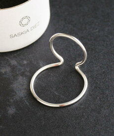 SASKIA DIEZ サスキアディツ イヤーカフ シルバー WIRE BOLD EARCUFF DOUBLE NO1