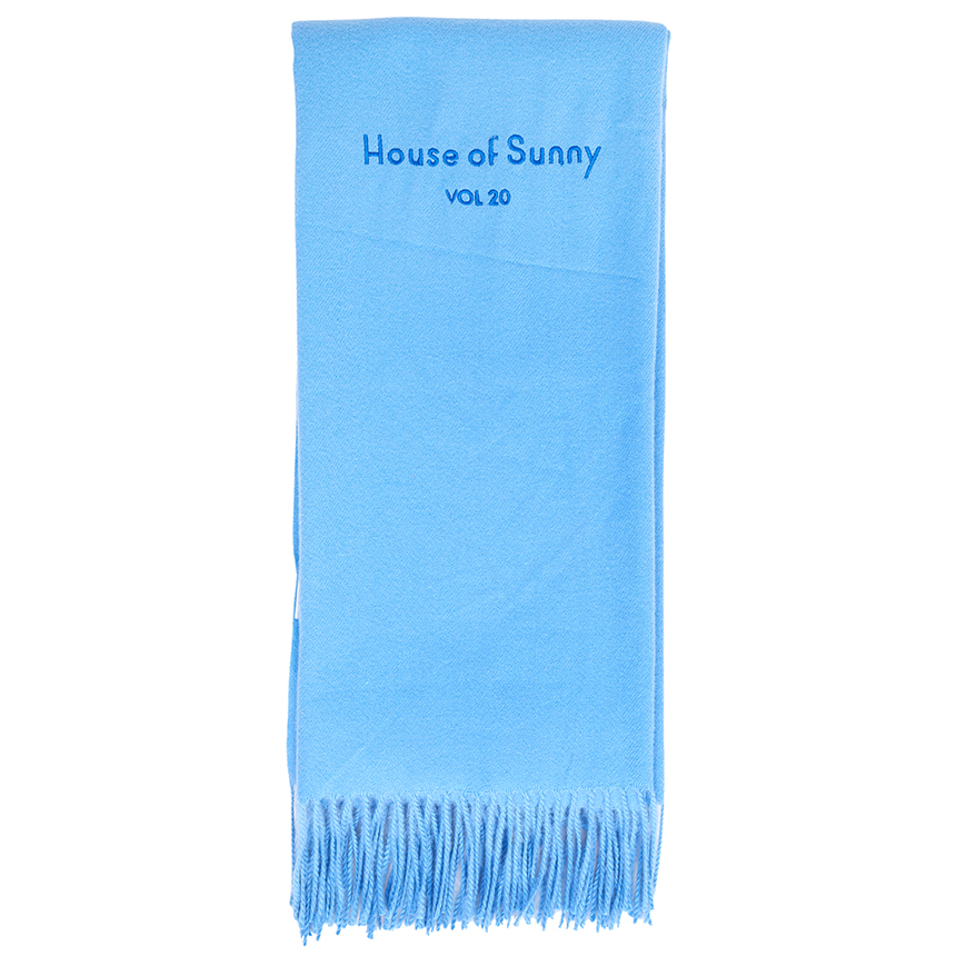 【着後レビューでOFFクーポン特典】 HOUSE OF SUNNY ハウスオブサニー 男女兼用 スカーフ/マフラー VOL20148 VICTORY BLUE