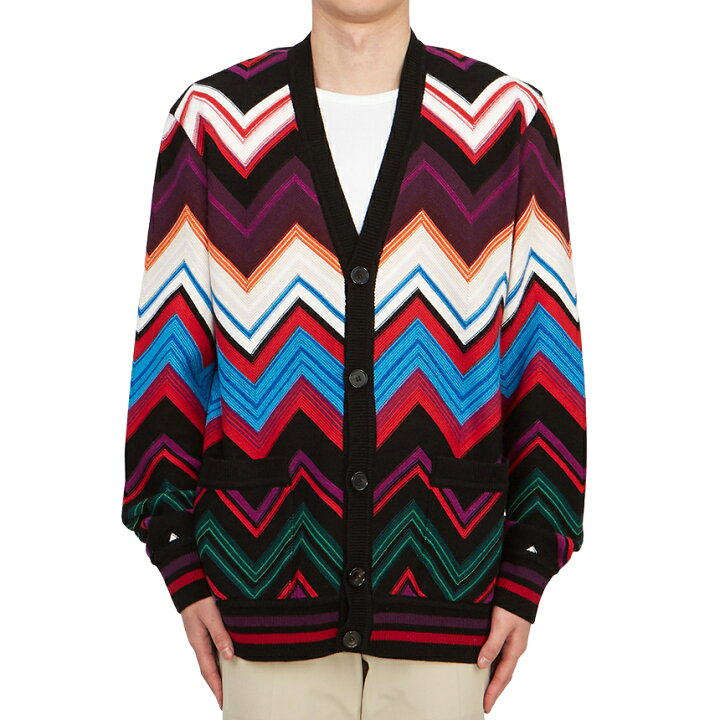 楽天市場】MISSONI ミッソーニ メンズ カーディガン US23WM0E BC003F  