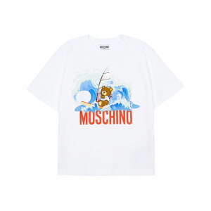 y3%ItN[|zzz MOSCHINO KIDS XL[mLbY xr[ TVc HUM05A LAA42 10101