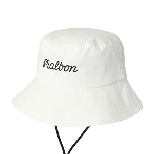 �y3%�I�t�N�[�|���z�z���z MALBON GOLF �}���{���S���t �����Y �S���t�o�P�b�g�n�b�g M9426 WHT