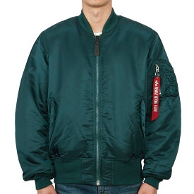 【3%オフクーポン配布中】【着後レビューで1000円OFFクーポン特典】 ALPHA INDUSTRIES アルファ·インダストリー MA-1 メンズ リバーシブル ダウン ボンバー ジャケット オーバーサイズフィット(MJM21000C1) 100101 02 NAVY