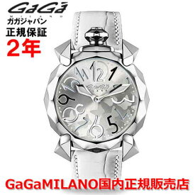 【国内正規品】ガガミラノ GaGa MILANO クオーツ 腕時計 ウォッチ レディース リフレクション Reflection 36mm シルバー文字盤 銀 8020.RE.01