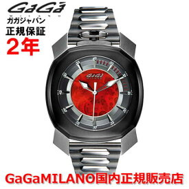 【国内正規品】GaGa MILANO ガガミラノ 自動巻 腕時計 ウォッチ メンズ FRAME_ONE フレームワン 44MM スケルトン 7079.01