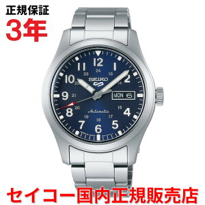 �y�������K�i�z SEIKO �Z�C�R�[5�X�|�[�c Field�V���[�Y 39.4mm �����Y �r���v �E�H�b�` �������� �X�e�����X�X�e�B�[���u���X���b�g �l�C�r�[������ �� �u���[ SBSA113