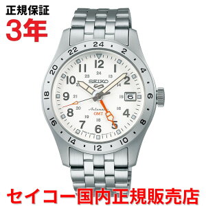 �y�������K�i�z SEIKO �Z�C�R�[5�X�|�[�c Field�V���[�Y GMT 39.4mm �����Y �r���v �E�H�b�` �������� �X�e�����X�X�e�B�[���u���X���b�g �z���C�g������ �� SBSC009