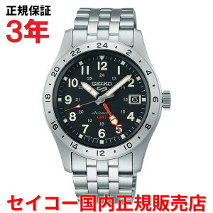 yKiz SEIKO ZCR[5X|[c FieldV[Y GMT 39.4mm Y rv EHb`  XeXXeB[uXbg ubN  SBSC011