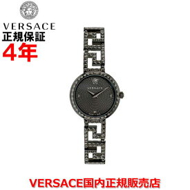 【国内正規品】 VERSACE ヴェルサーチ ヴェルサーチェ ベルサーチ レディース 腕時計 ウォッチ グレカゴッデス GRECA GODDESS 28mm ステンレススティールブレスレット メドゥーサ ブラック文字盤 黒 VE7A00123