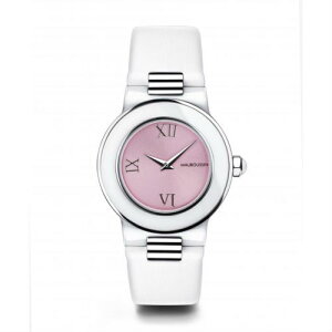 �y���������}���\�����Ԓ��X���ő�P20�{�z�y�������K�i�z2�N�ۏ�MAUBOUSSIN ���[�u�b�T�� ���f�B�[�X �r���v �E�H�b�` AMOUR LE JOUR ROSE�@LEATHER BELT/�A���[���E���E�W���[���@���U�[�x���g 9252100-10